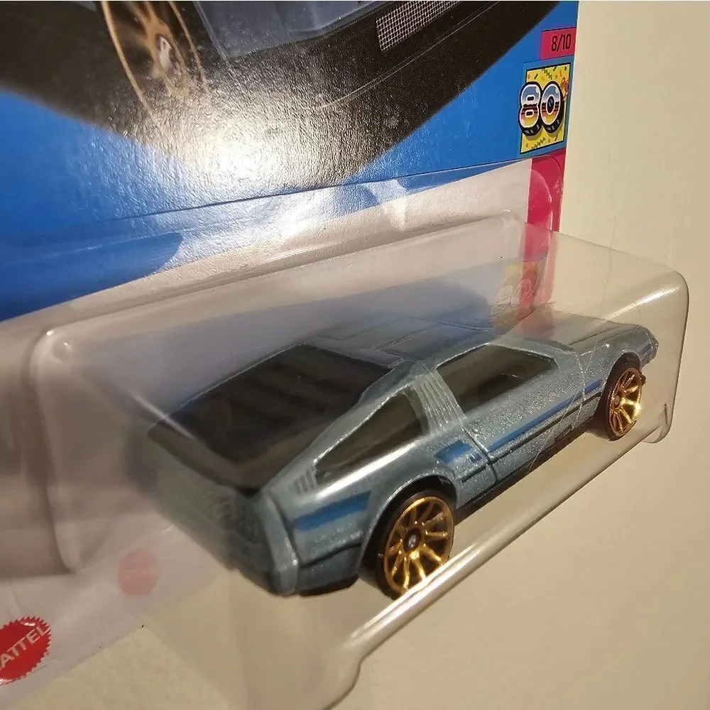 Hot Wheels Car DMC Delorean HW 80s Hotwheels 2023 Mainline Casting Mattel New